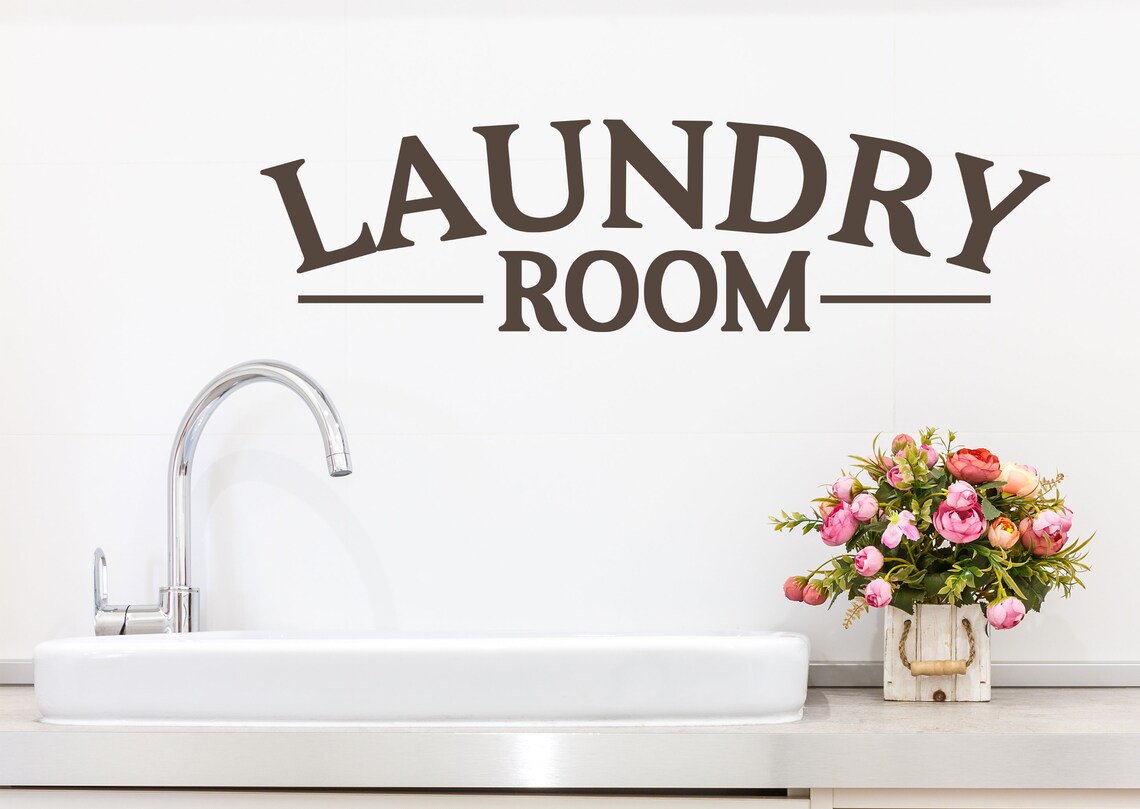 Laundry Room Wall Decal Vinyl Decal Laundry Room Decal - Etsy