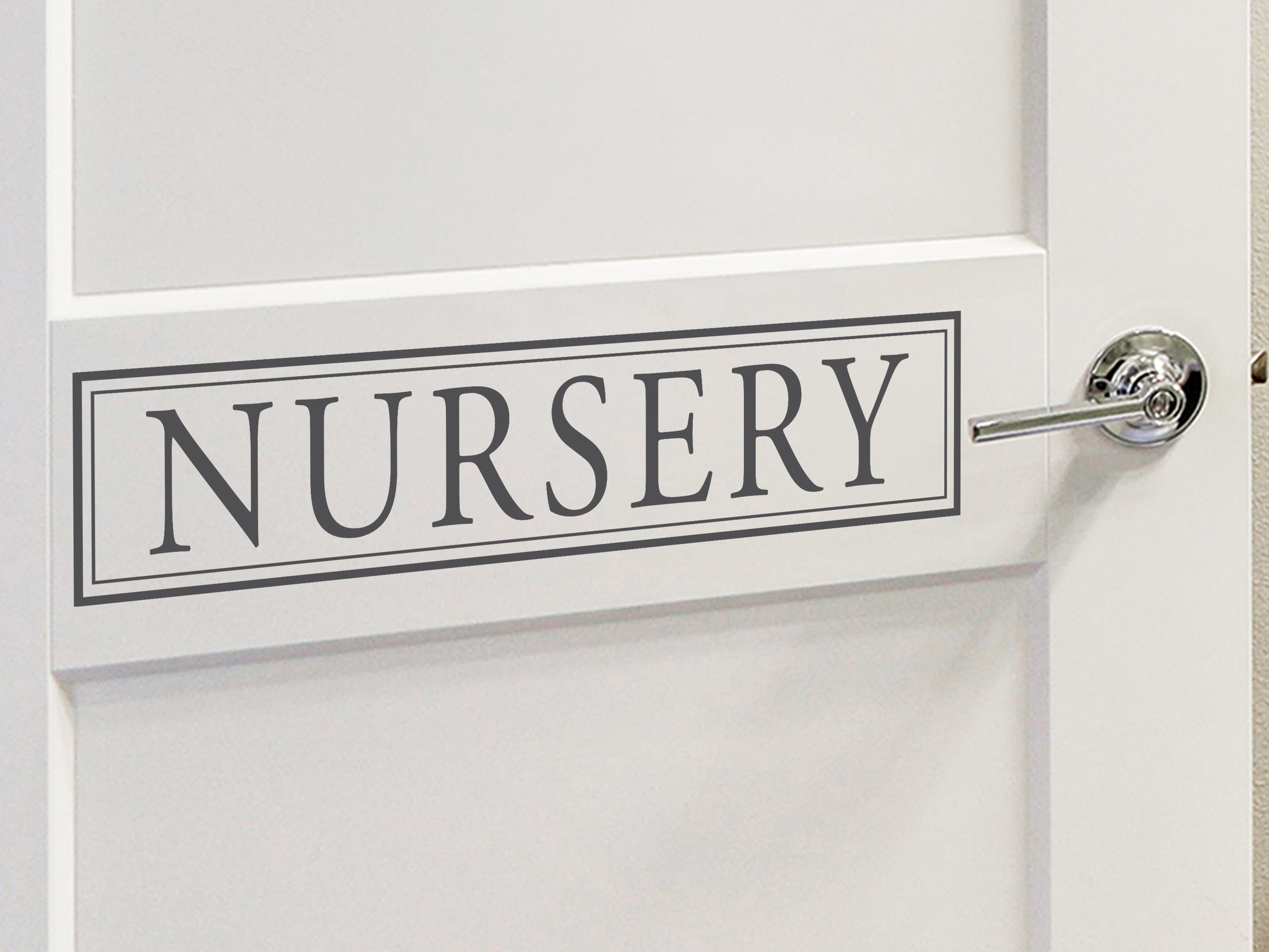 Nursery Nursery Decals Nursery Door Decal Nursery Door Etsy