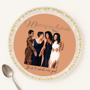 Waiting To Exhale Plate Stickers
