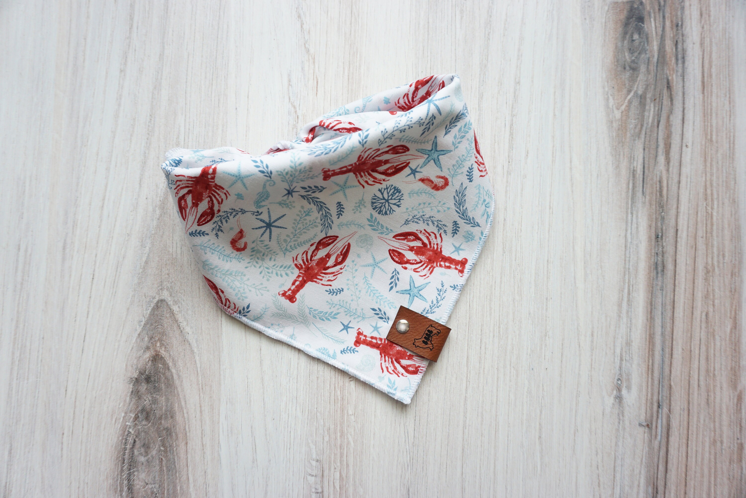 Lobster Dog Scarf | Cat Bandana | Tie On