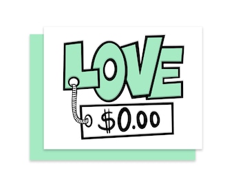Best Friend Love Card | Love theme Card | Letterpress Greeting Card
