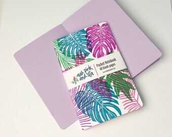 Floral Pocket Notebook | Plant Lover Gift Idea