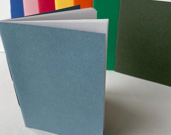 DIY Notebook Kit: Make Two Single Section Books with Recycled Paper