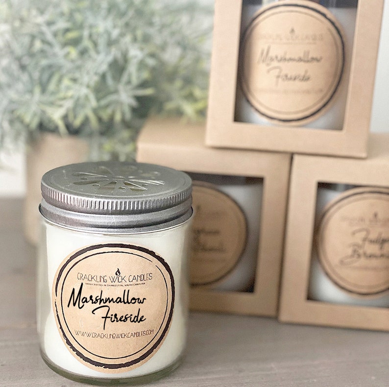 marshmallow fireside candle marshmallow fireside candle