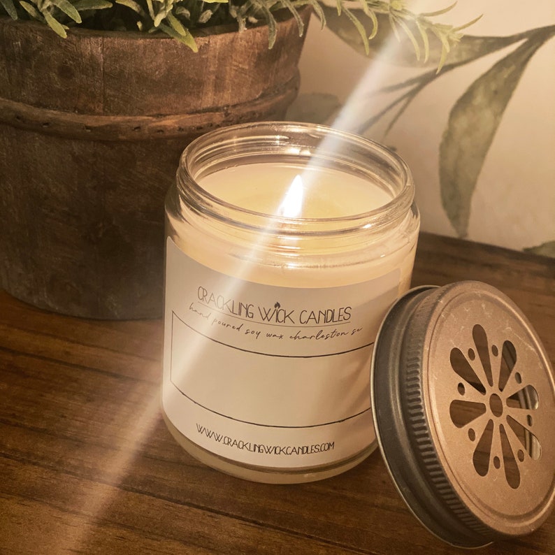 PANCAKE STACKS Wood Wick Candle Crackling Wick Candles Soy Wax Wooden Wicks Natural Maple Scented Fragrance Dye-Free Jar Gift Boxed 9oz 18oz