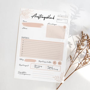 Orderblock DIN A5, fakturablock, anteckningsblock, kvittoblock, orderbok, beställningar, egenföretagande, ekonomi, företag