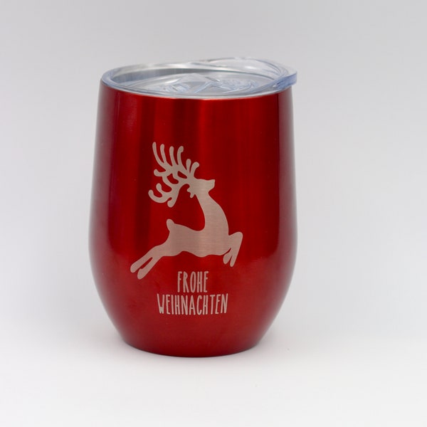 Tasse à vin chaud Noël fête d'entreprise cadeau employé - tasse à vin chaud avec personnalisation sur demande
