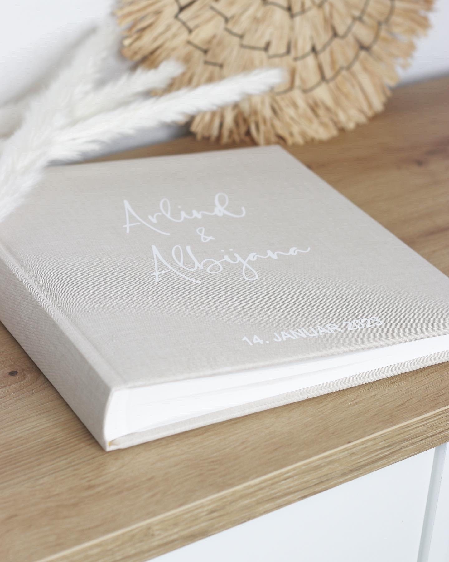 Libro Degli Ospiti Per Matrimonio Con Adesivi, 120 Pagine, 21x21 Cm, Include Penna E Area Per Foto, Ricordo Per Nozze E Festeggiamenti - 5