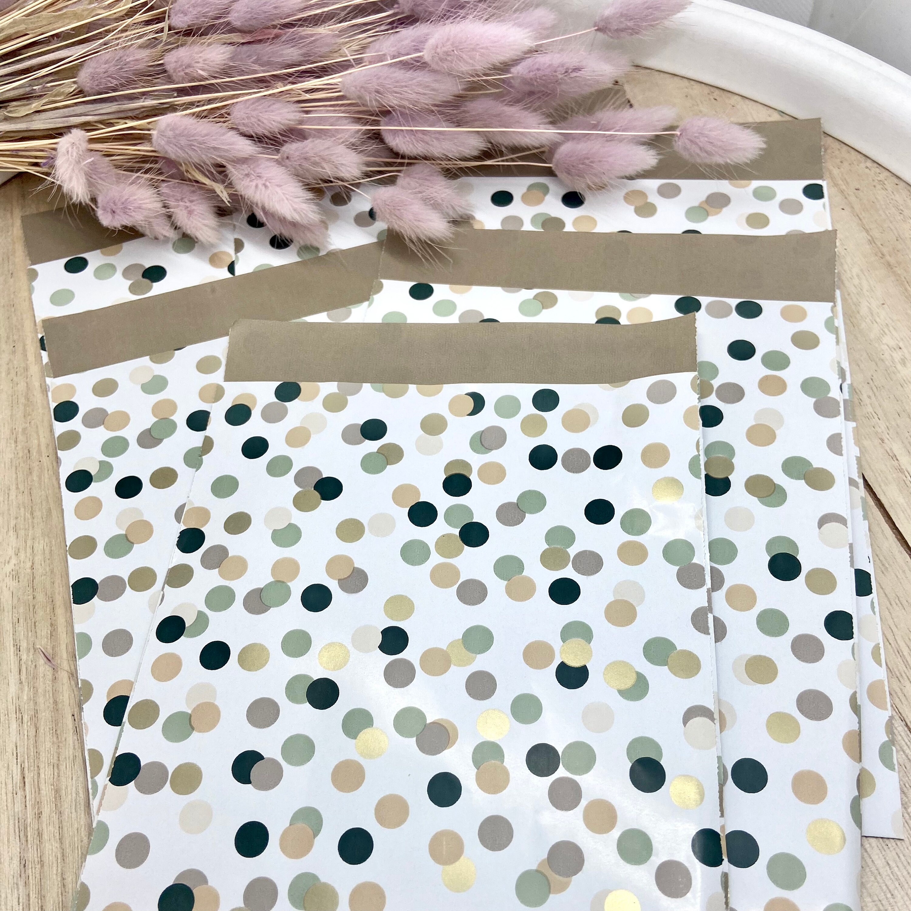 Paper bag confetti small packaging material Etsy