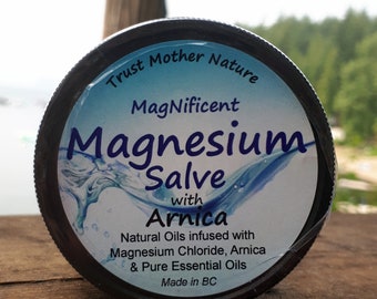 Magnesium Salve with Arnica and Essential Oils