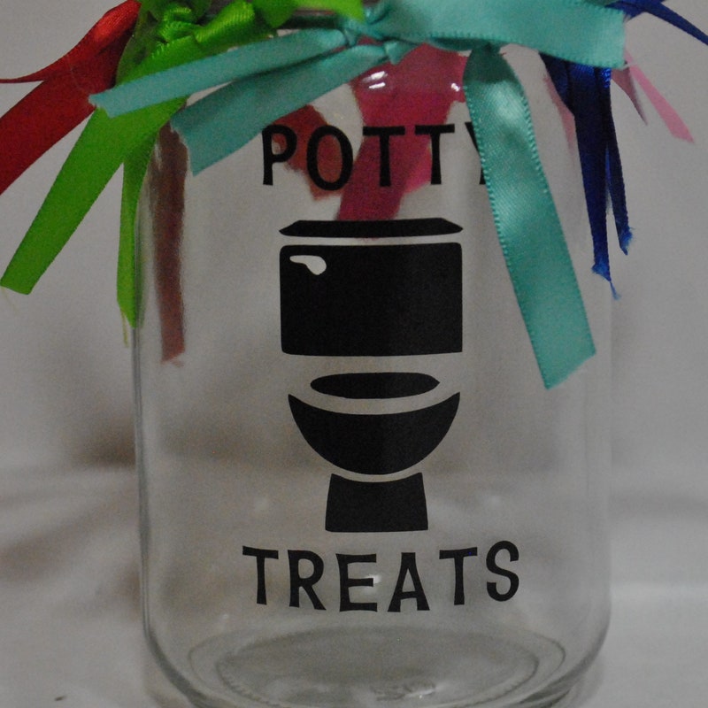 Potty Treat Jar - Etsy