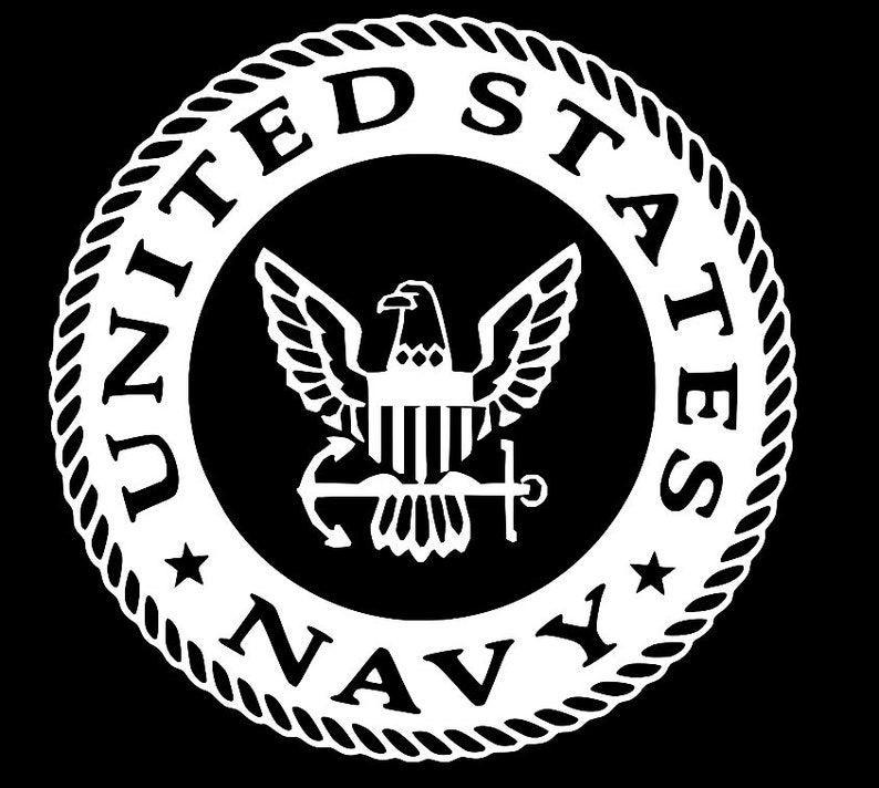 United States Navy Vinyl Decal Customizable | Etsy