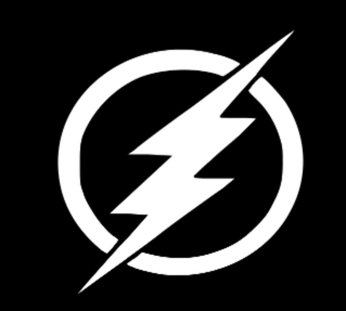 Flash Symbol Flash Gordon Vinyl Decal | Etsy