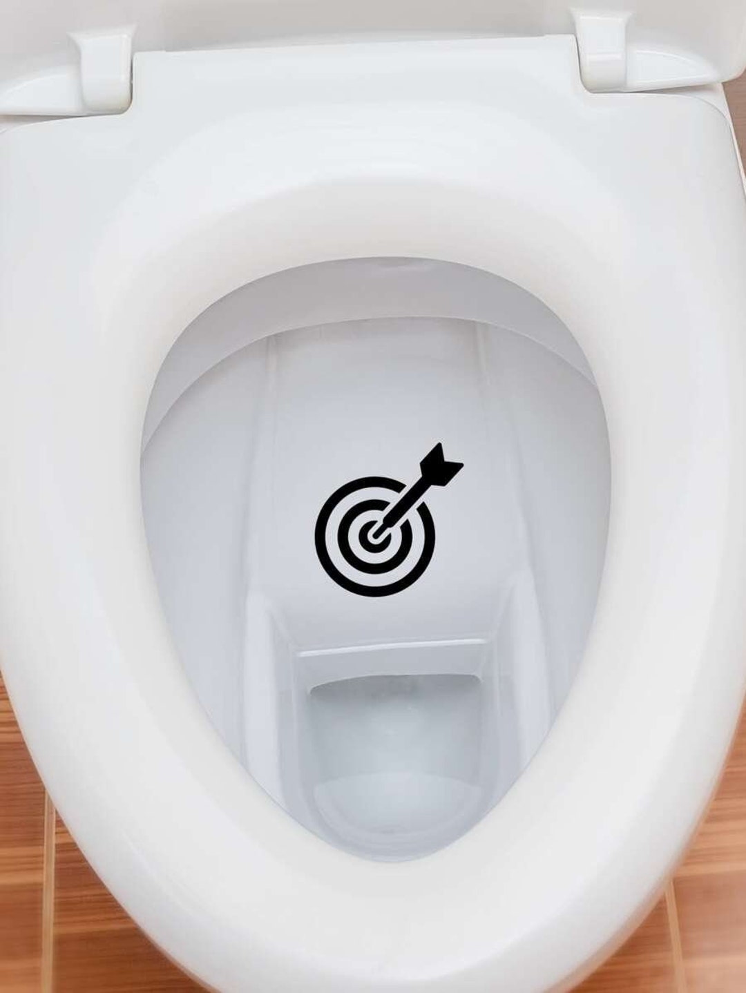 Potty Training Target Decal Free Shipping Toilet Bulls Eye Aiming