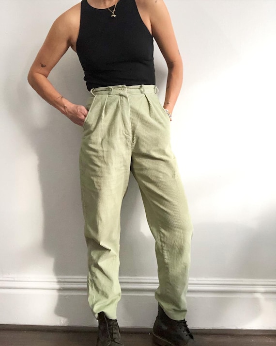 Vintage 100% cotton wide wale cord trouser