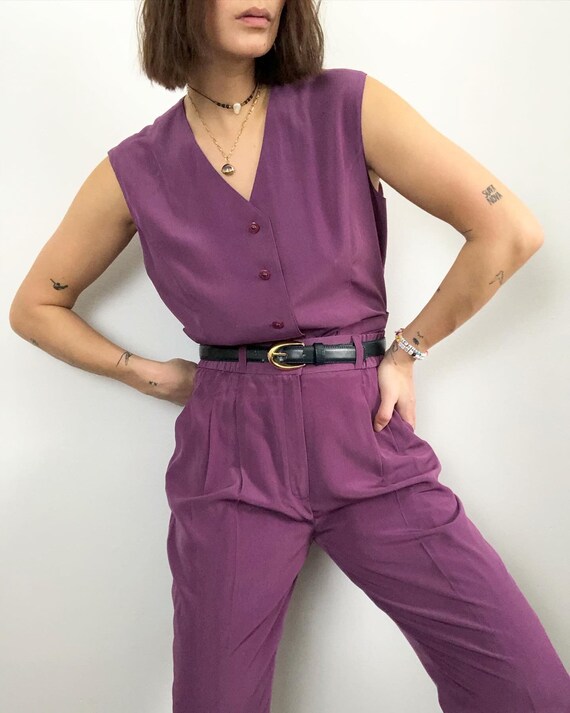 Vintage 2pc vest trouser set
