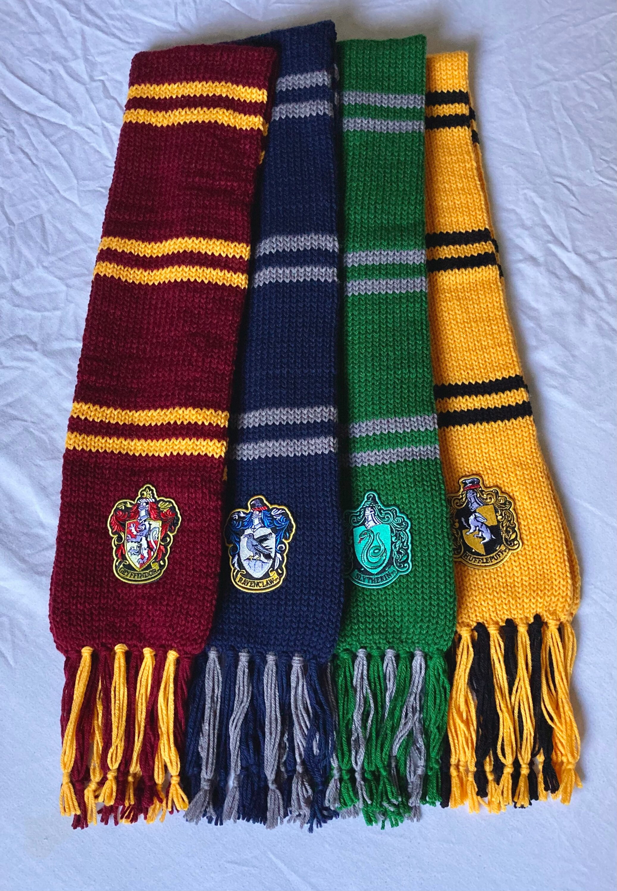 Harry Potter Scarf Knitting Pattern (Tutorial For Muggles) Sheep And ...