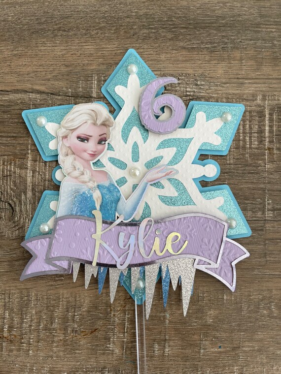 Elsa Cake Topper , Frozen Decoration , Frozen Cake Topper, Winter Theme,  Elsa Centerpieces -  Sweden