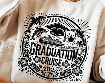 Graduation Cruise Trip Svg, Aw Ship It's A Grad Trip Svg, Cruise Ship Svg, Class Of 2025 Svg, Graduation Travel Svg, Grad Svg, Graduation