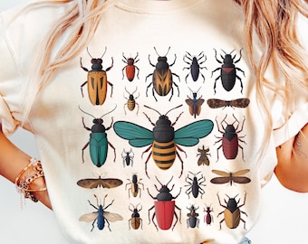 Retro Bugs png sublimatie ontwerp downloaden, bugs Hunter clipart, antieke insecten illustraties, gemakkelijk afgeleid door bugs shirt, entomoloog png
