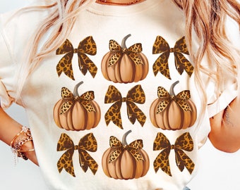 Leopard Pumpkin Png, Coquette Bow Sublimation png, Retro Halloween Design, Fall Bow Girl png, Pumpkin Girly png, Trending png, Png File