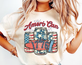 América png, Ameri Can Png, 4 de julho Png, Dia da Independência png, patriótico png, bandeira dos EUA png, designs de sublimação, camisa png designs