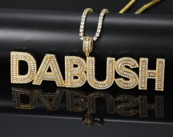 Rapper Name Necklace - Etsy