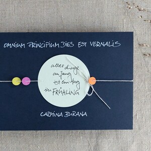 Grußkarte B6 | Frühling