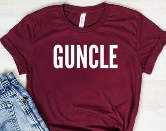 Guncle Shirt Guncle Gift Gay Uncle Shirt Gay Uncle Gift Gay Pride Shirt Gay Gift Unisex Jersey Short Sleeve Tee