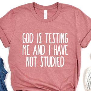 Dieu me teste, t-shirt unisexe drôle, t-shirt possum, t-shirt meme, chemise poubelle panda, chemise style vintage, chemise raton laveur meme, chemise homme