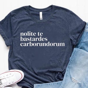 Nolite Te Bastardes Carborundorum Shirt, Anti Maga Activist Tshirt, Subtle Feminist Shirt, Subtle Women's Rights, Subtle Activist Sweatshirt