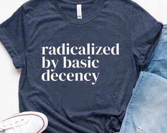 Aktivist-Shirt für soziale Gerechtigkeit, Anti-Trumpf-T-Shirt, freiheitliches Accessoire, Linker, Grundanstand, niemals Trumpf, keine Neonazis, Demokratie Geschenk, sozialistisch