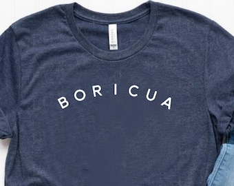 Camicia Boricua Regalo Boricua Camicia Portorico Camicia Portoricana Regalo Portoricano Maglia Unisex Maglietta Manica Corta
