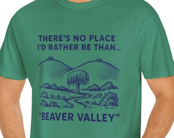Beaver Valley Shirt offensief T-shirt voor mannen jongens grappig Shirt Beaver Shirt ongepast nieuwigheid Shirt volwassen humor Shirt zeggen Dirty Tee