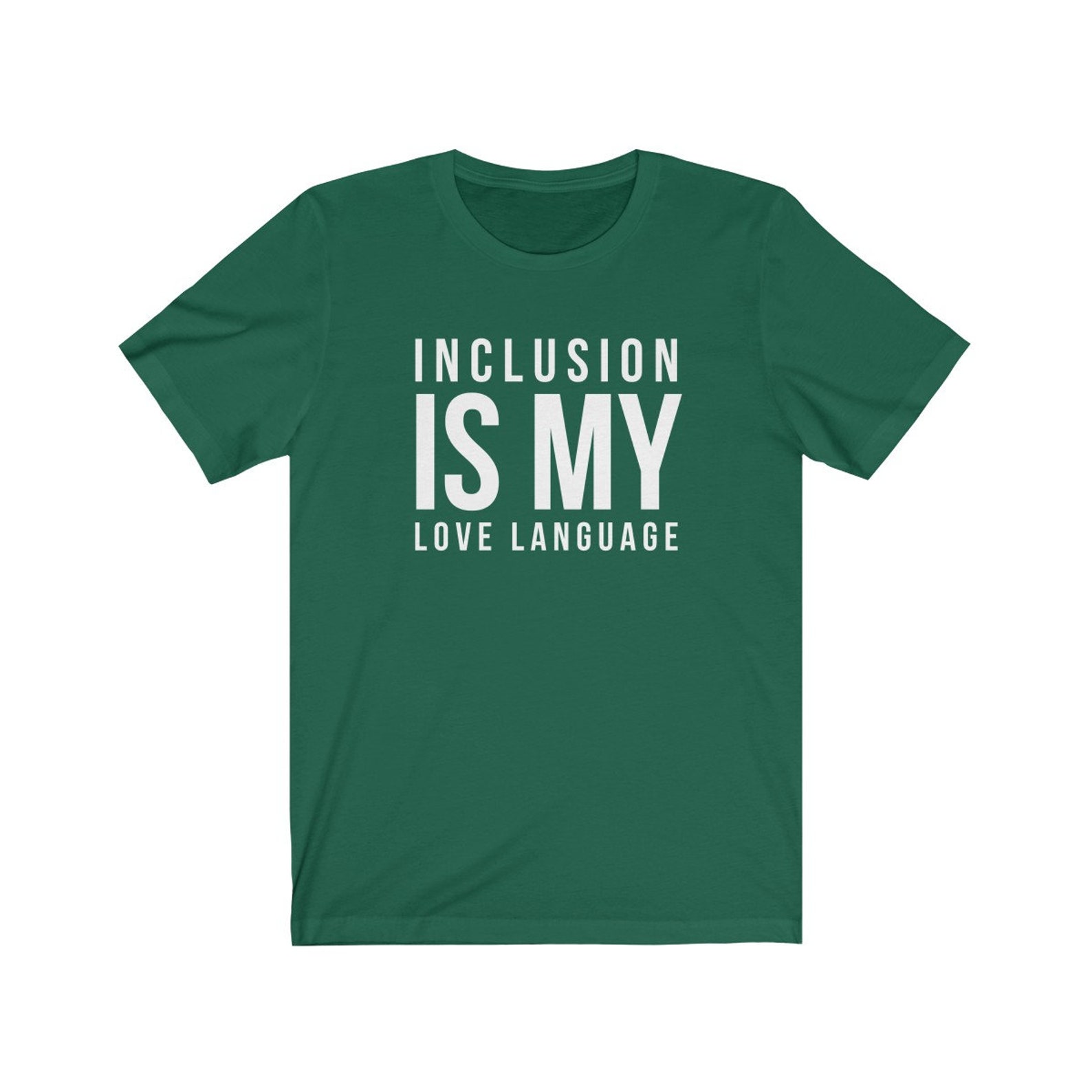 inclusion lives here shirt