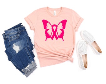 Cancer T Shirt Stronger Than Cancer Cancer Survivor TShirt Cancer Warrior T-Shirt Breast Cancer Shirt Cancer Tee Cancer Awareness Tee