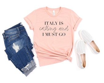 Italy Shirt Love Italy Shirt Italy Vacation Italy Family Trip Italy Anniversary Italian Shirt Honeymoon Shirt Italy Gift Family Trip