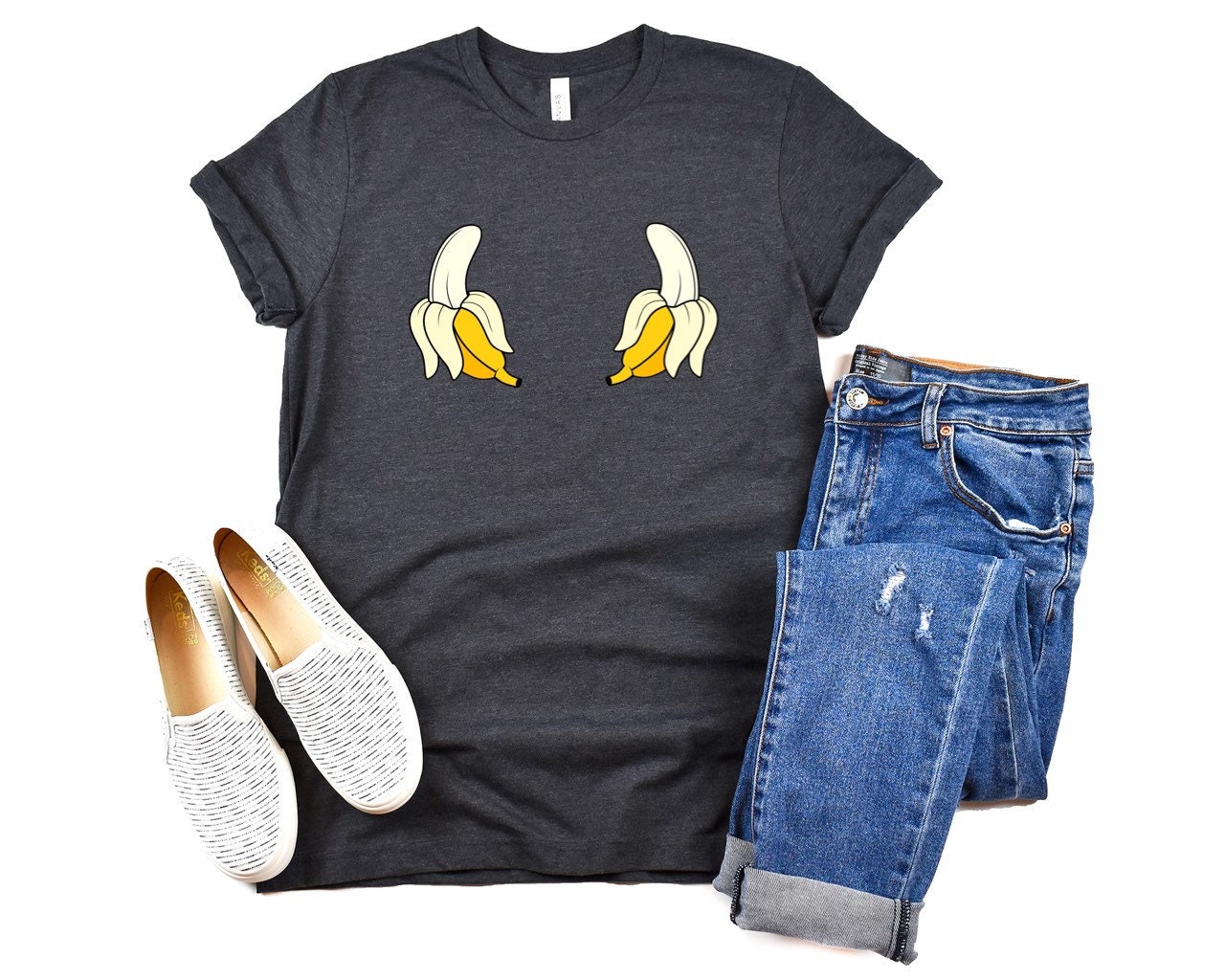 Banana Boobs Shirt Banana Shirt Banana Shirt Banana Gift Cute - Etsy