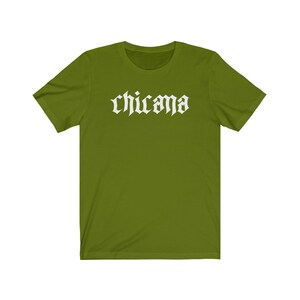 Chicana-skjorta Chicana-gåva Latina-skjorta Latina-gåva Chula-skjorta Unisex Jersey-tröja med kort ärm bild 6