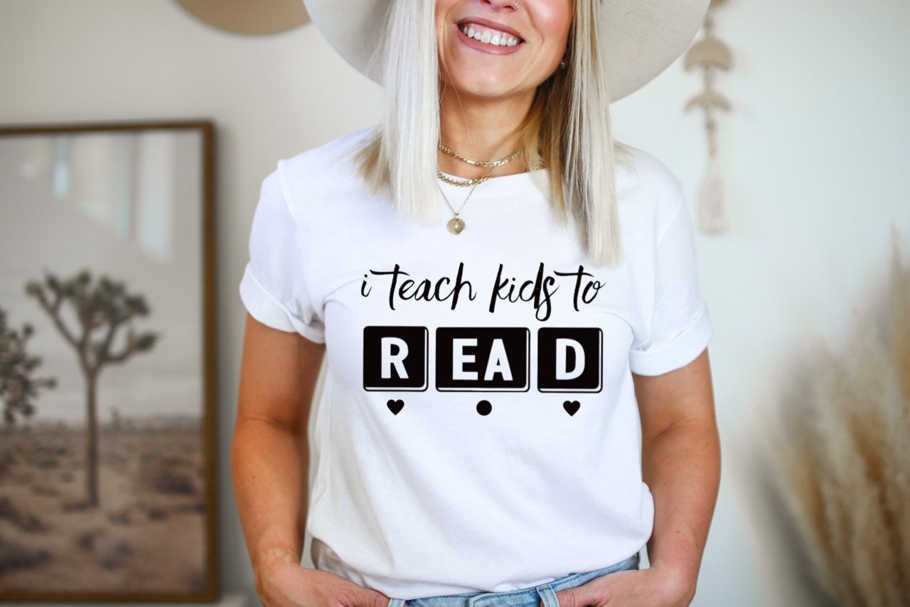 Reading Teacher T-Shirt of Reading Shirt Reading Specialist Tee Reading Shirt Literacy Education Tee