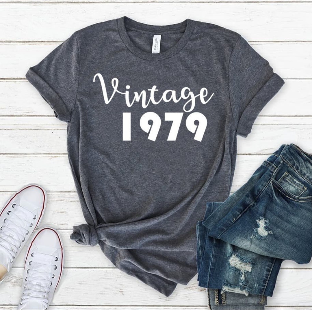 Vintage 1979 Shirt 39th Birthday Shirt 39th Birthday Party - Etsy