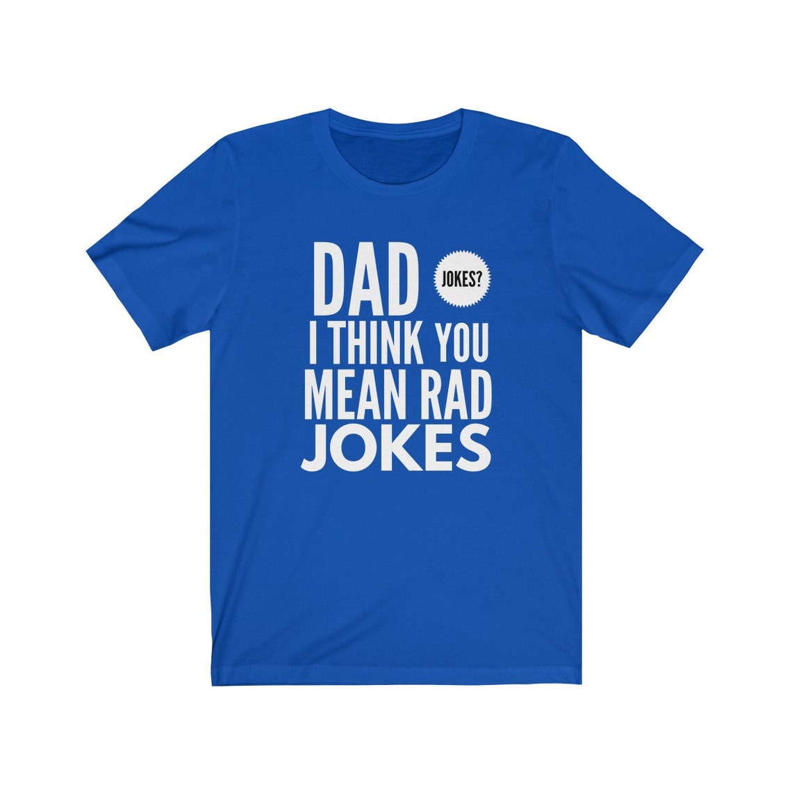 Father's Day Gift Unisex Jersey Short Sleeve Tee Dad Jokes Etsy