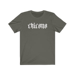 Chicana-skjorta Chicana-gåva Latina-skjorta Latina-gåva Chula-skjorta Unisex Jersey-tröja med kort ärm bild 5