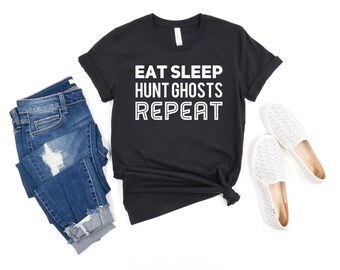 Funny Ghost Hunter Shirt Ghost Hunting Shirt Paranormal Shirt Paranormal Gift Halloween Shirt Ghost Hunter Gift Halloween Gift