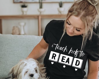 Reading Teacher T-Shirt Science of Reading Shirt Reading Specialist Tee Reading Interventionist Shirt Literacy Education Tee