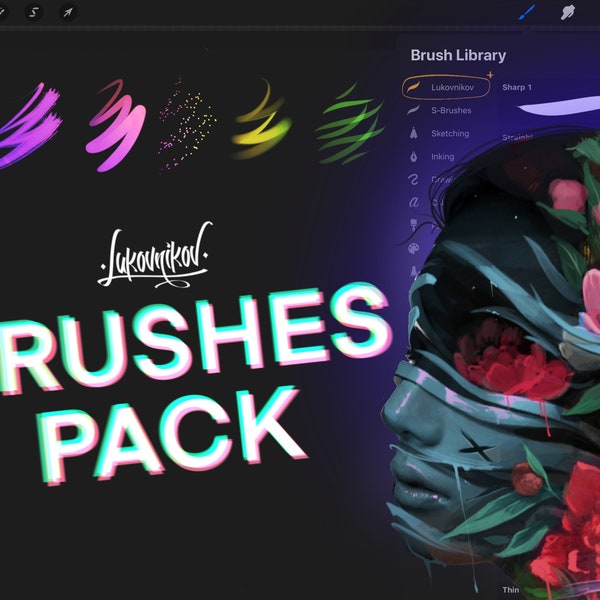 Art Brushes Pack für Procreate! Nur für iPad.
