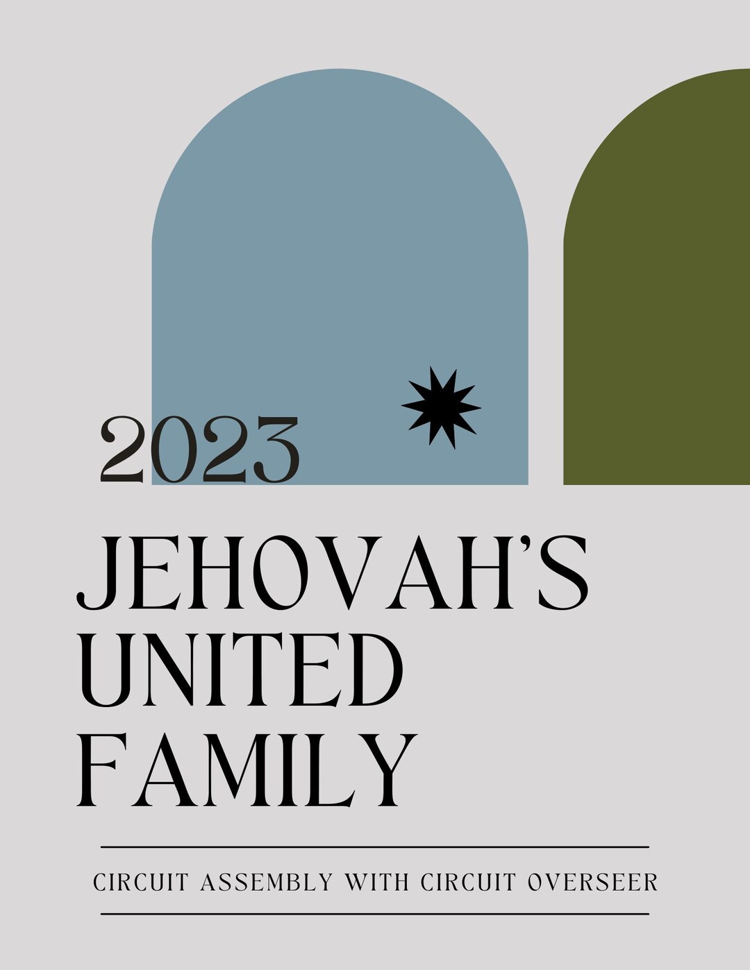 JW Circuit Assembly Notebook | 2022-2023 | Jehovah's United Family | JW ...