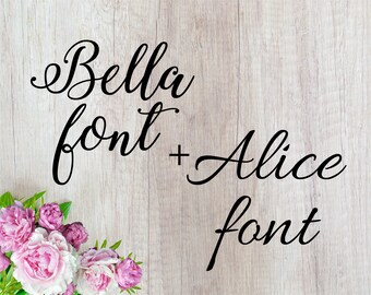 otf font Bella font bella Alphabet svg Fonts Cutfile Calligraphy font svg Cursive font svg Handwritten font svg Script font svg Brush font