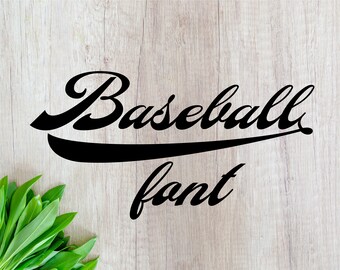 Sports font otf Baseball font otf Baseball font svg Baseball alphabet svg Sports alphabet svg Baseball Letters SVG Baseball monogram svg