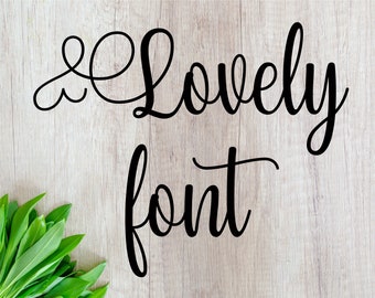 Lovely font Cursive font cursive font svg cursive font otf cursive letters svg files fonts cursive script fonts svg fonts with numbers